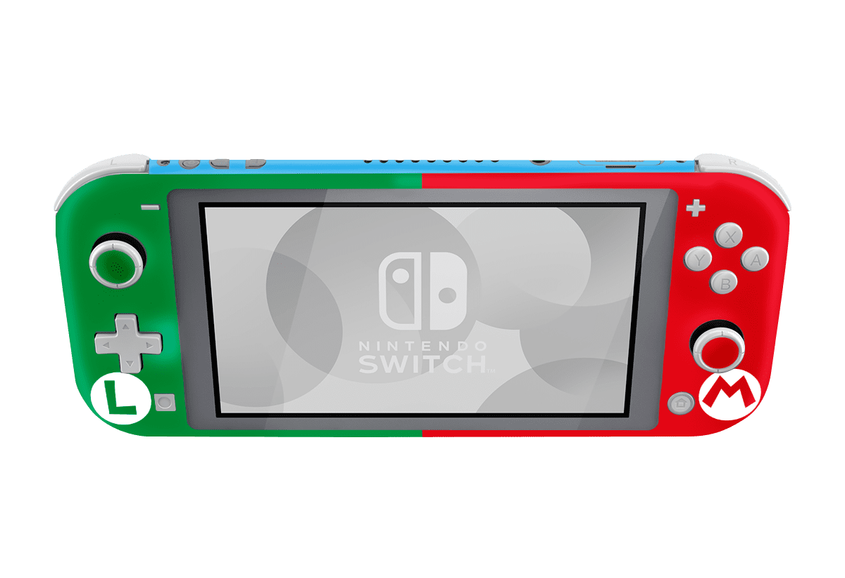 Mario Bros Nintendo Switch Lite Skin