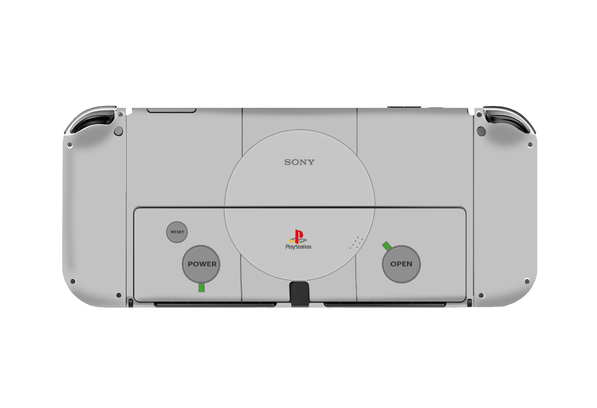 Model PS1 Skin Nintendo Switch OLED (2021)