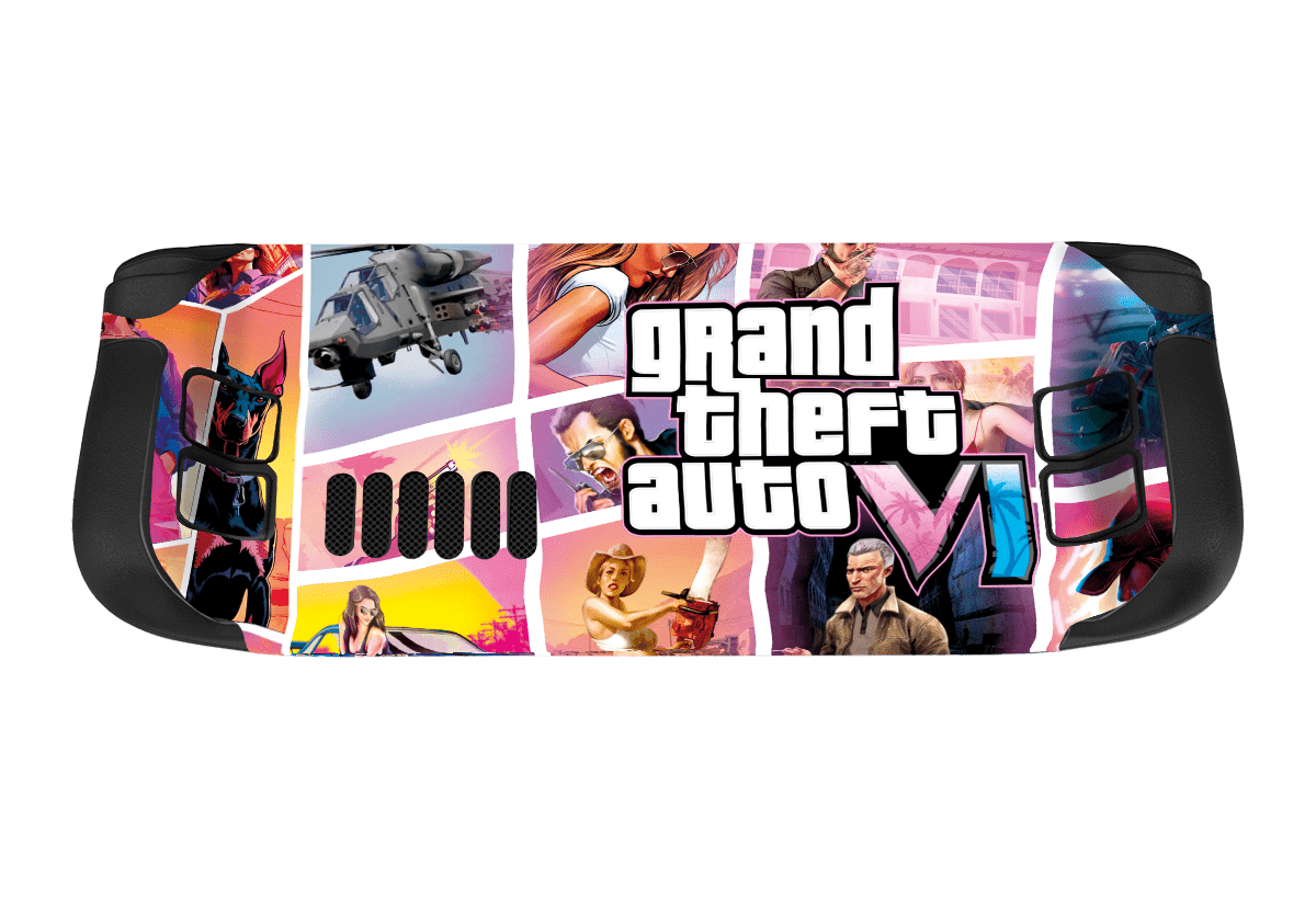 GTA VI Steam Deck Handheld Gaming Computer Skin