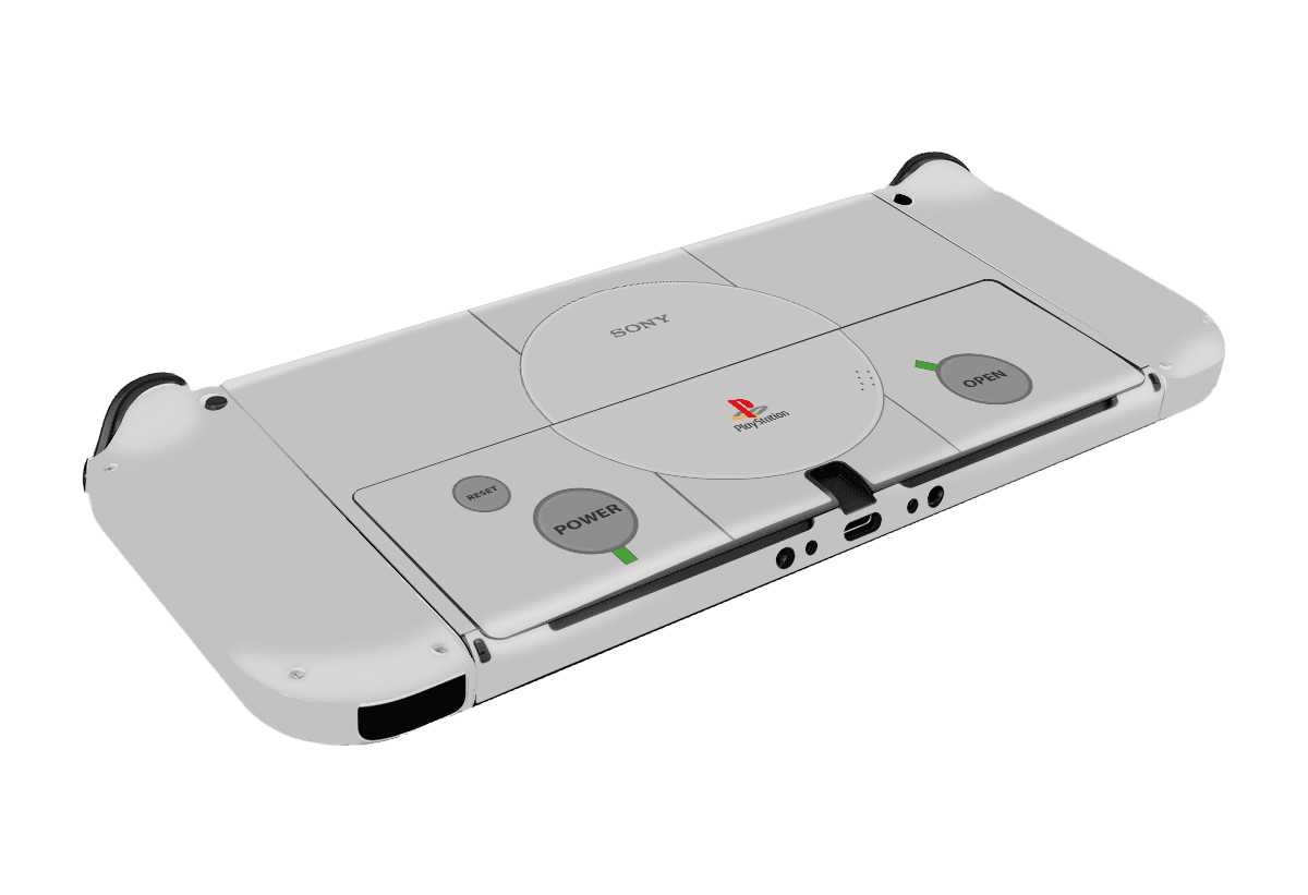 Model PS1 Skin Nintendo Switch OLED (2021)