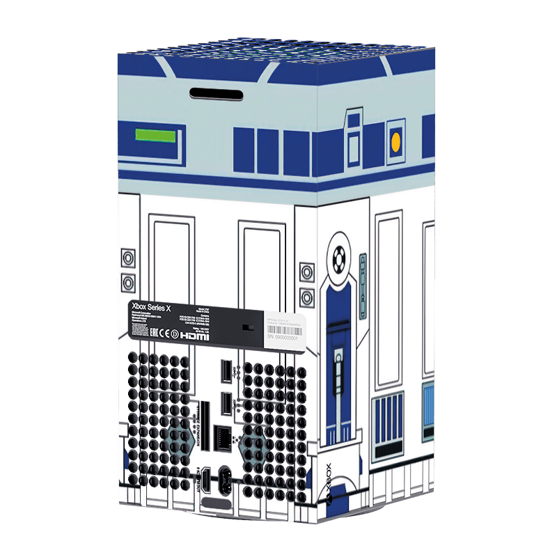 Star Wars R2-D2 Xbox Series X Skin Xonebrand