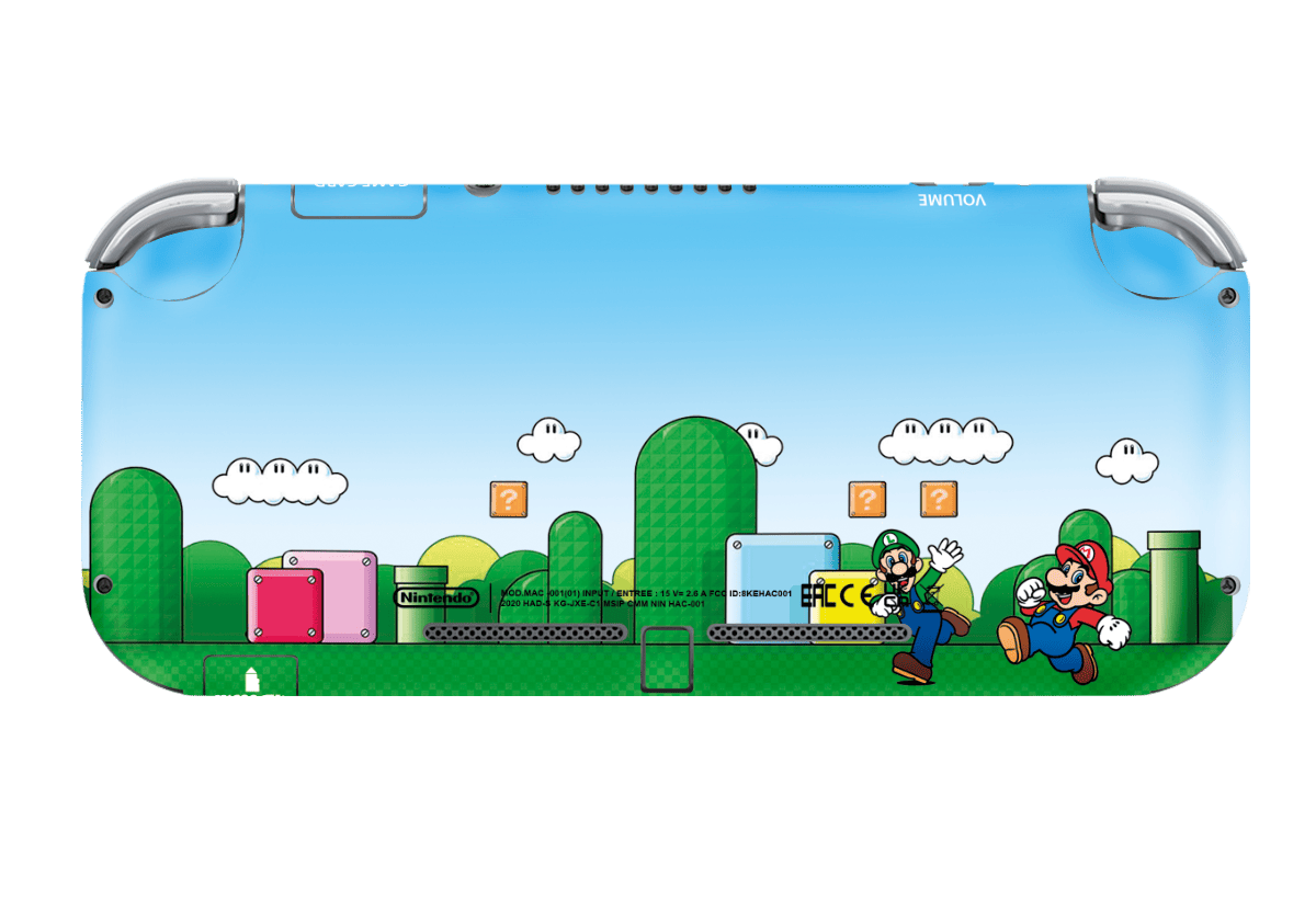 Mario Bros Skin Nintendo Switch Lite Xonebrand