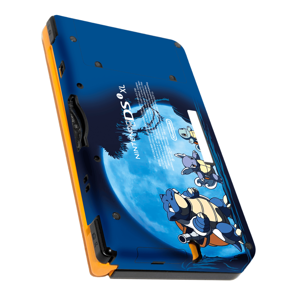 Pokemon Squirtle Skin Nintendo DSi XL (2009)