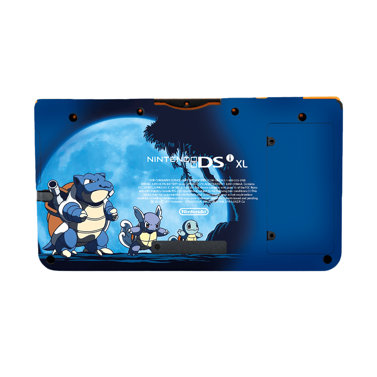 Pokemon Squirtle Skin Nintendo DSi XL (2009)
