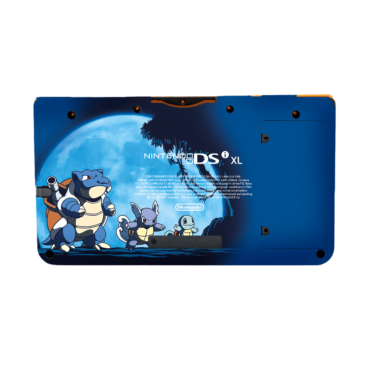 Pokemon Squirtle Nintendo DSI XL 2010 Skin