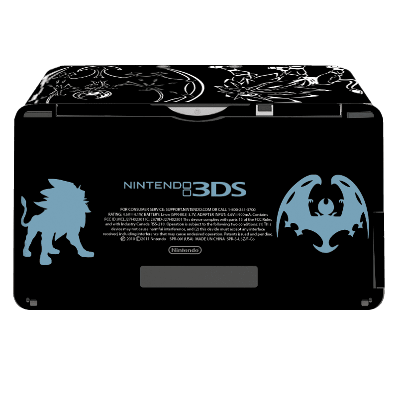 Pokemon Sol & Luna Nintendo 3DS Skin