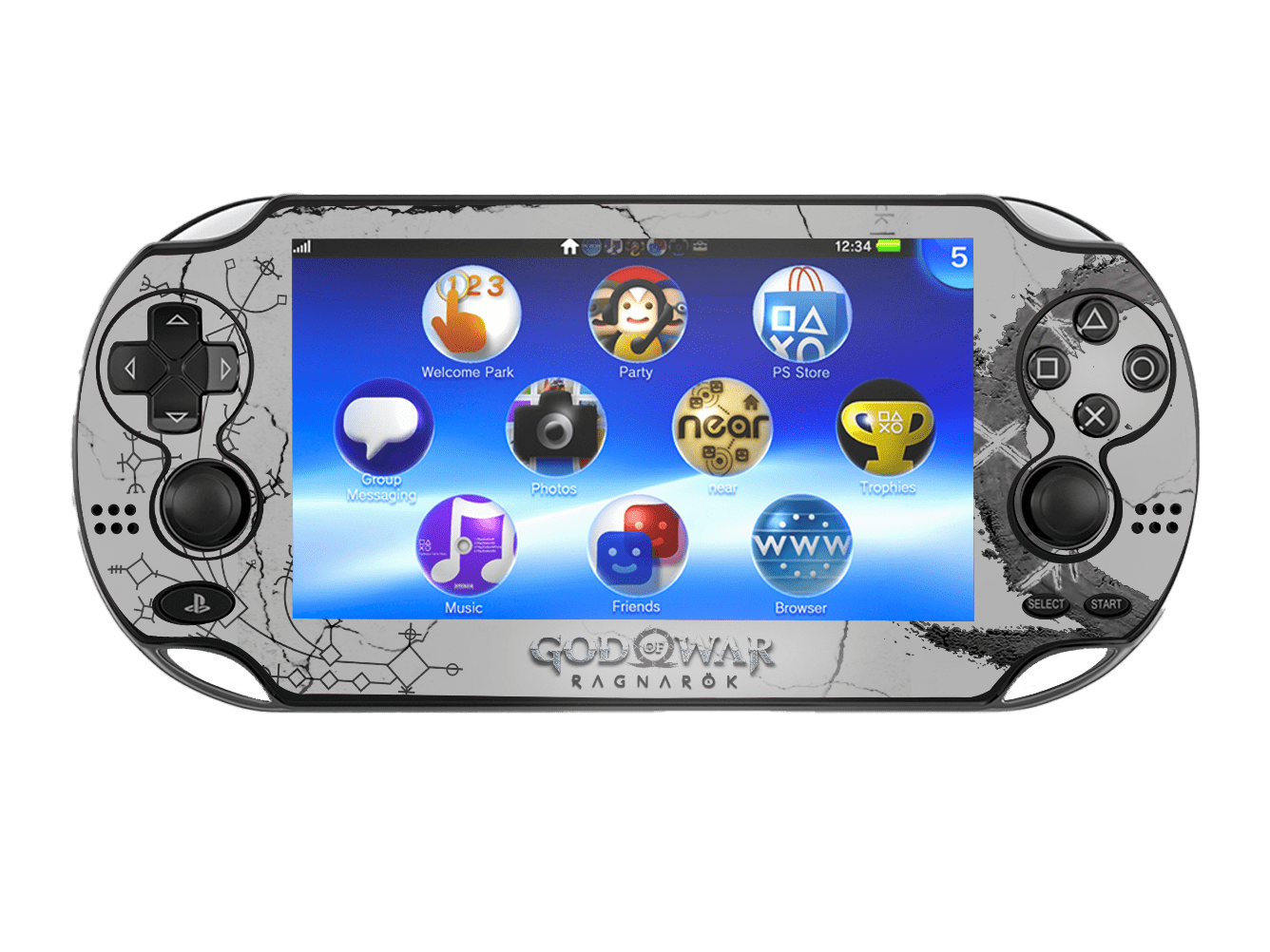 God of War Ragnarok PSVITA Fat Bundle Skin