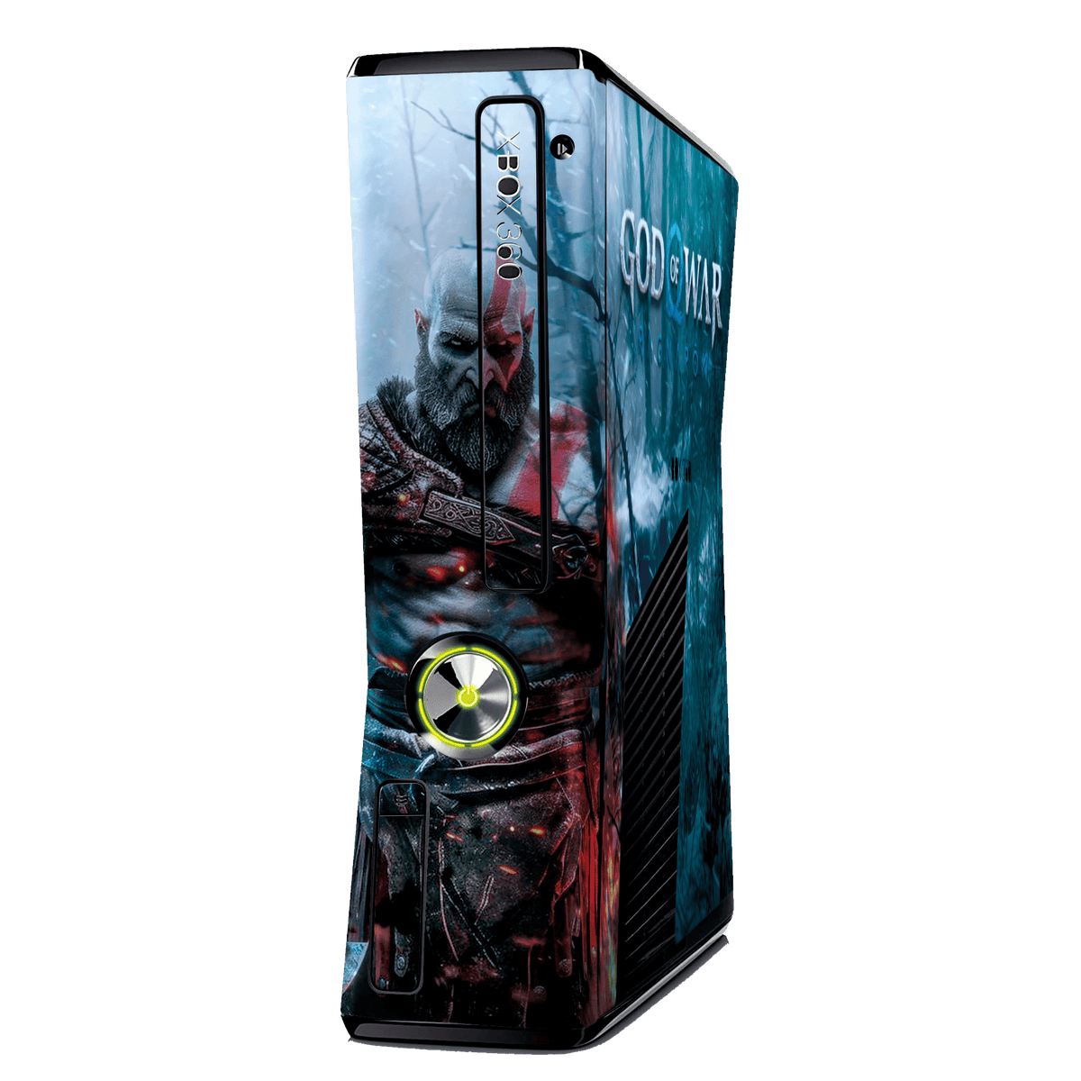 God of War Ragnarok Skin Xbox 360 Slim Xonebrand