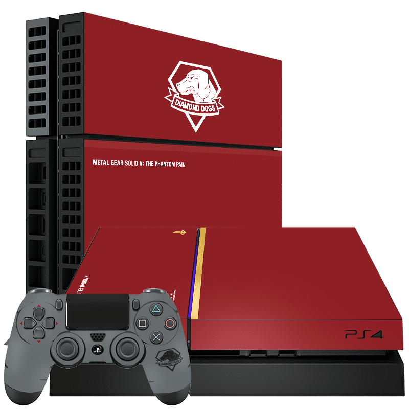 Metal Gear Solid Skin Playstation 4 Fat Xonebrand