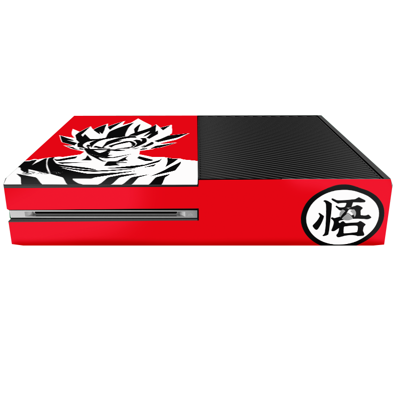Dragon Ball Goku Skin Xbox One Fat Xonebrand