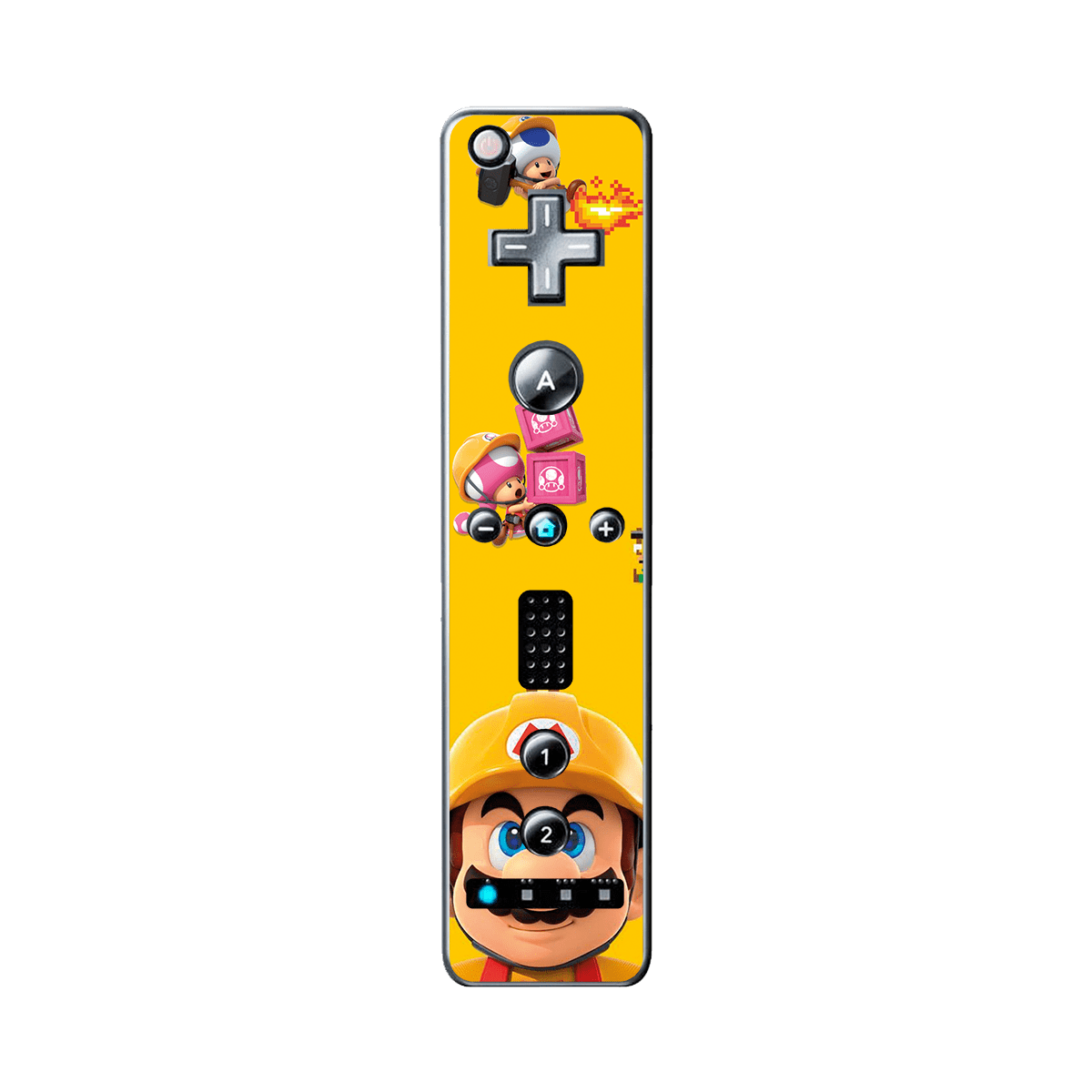 Super Mario Maker Nintendo Wii Skin