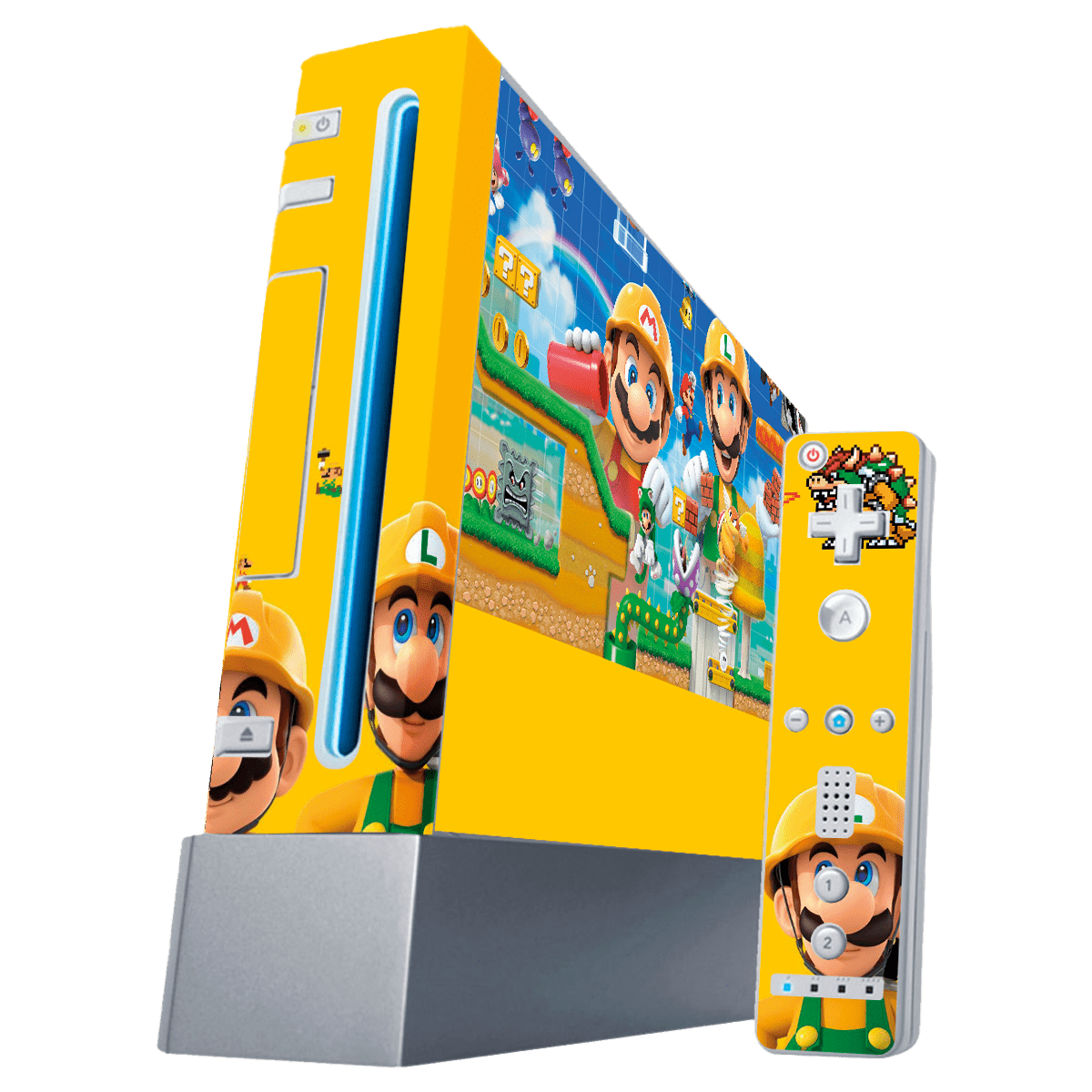 Super Mario Maker Nintendo Wii Skin