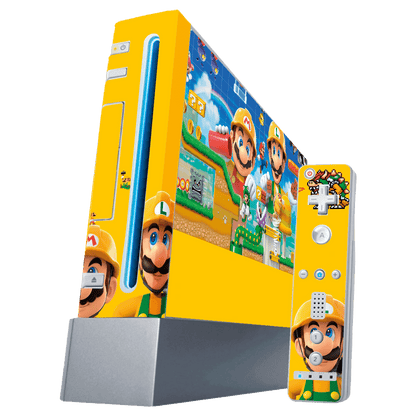 Super Mario Maker Nintendo Wii Skin