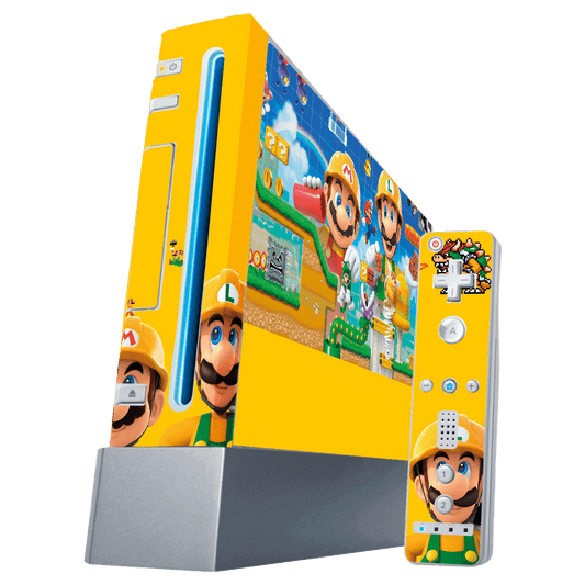 Super Mario Maker Nintendo Wii Skin