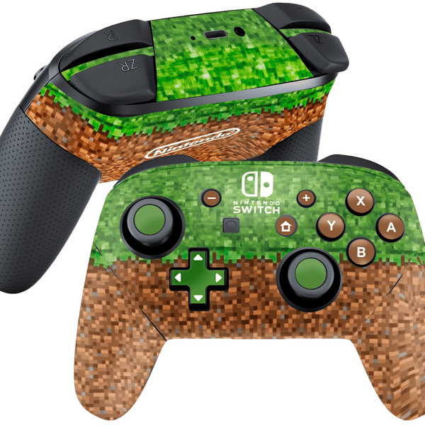 Minecraft Skin Nintendo Switch Pro Controller Xonebrand
