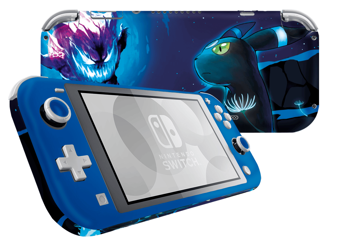 Pokemon Gengar vs Umbreon Skin Nintendo Switch Lite