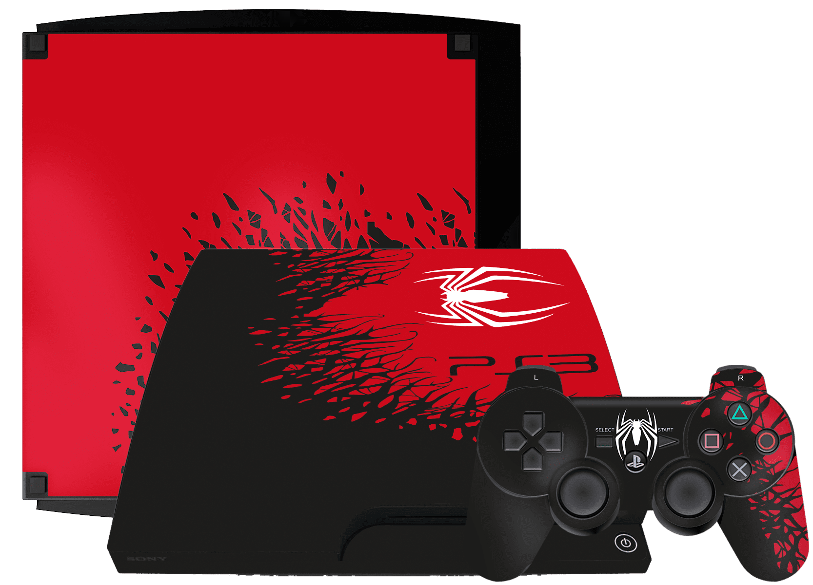 Spiderman 2 Skin Playstation 3 Slim