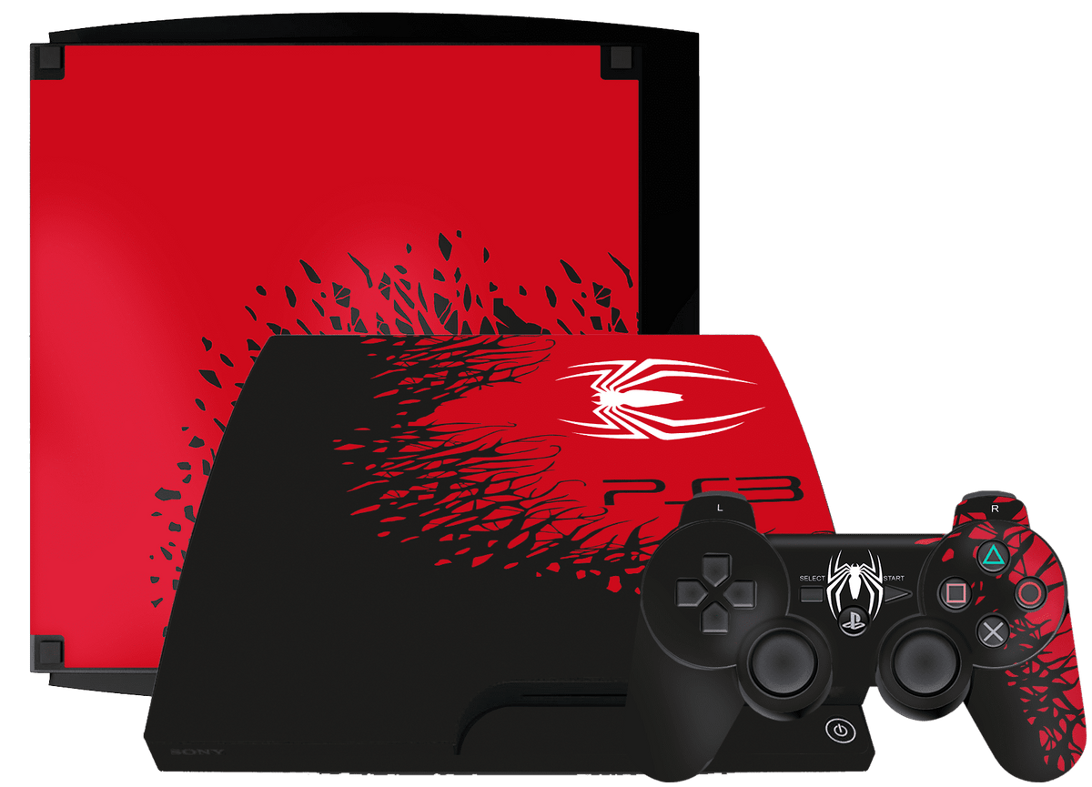 Spiderman 2 Skin Playstation 3 Slim Xonebrand
