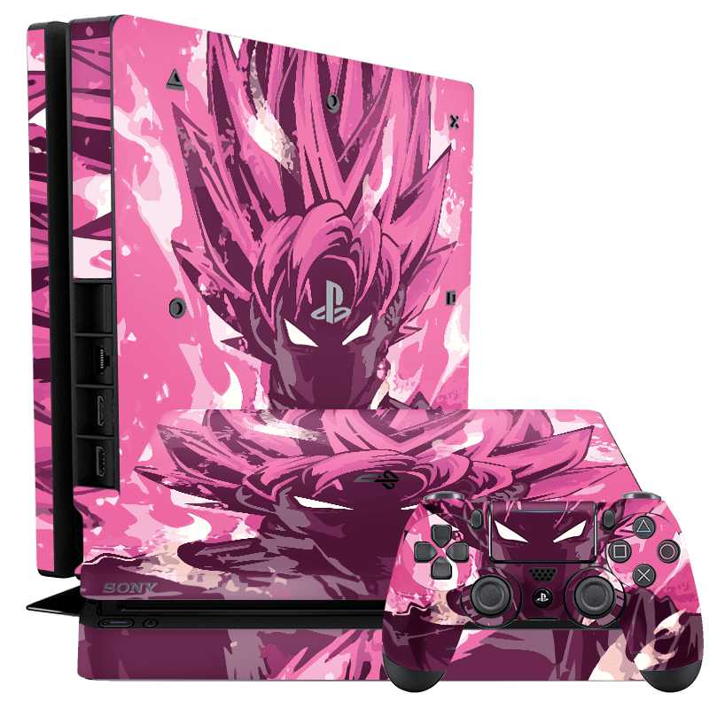 Dragon Ball Goku Black Skin Playstation 4 Slim Xonebrand