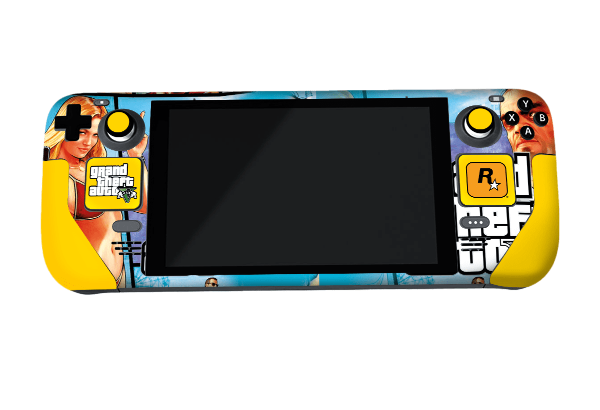 GTA V Steam Deck Handheld Gaming Computer Skin