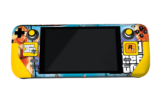 GTA V Steam Deck Handheld Gaming Computer Skin