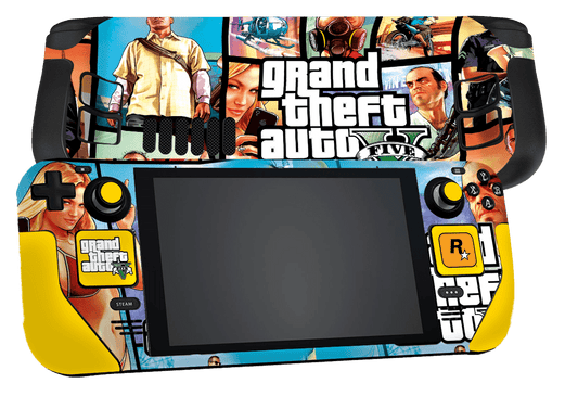 GTA V Steam Deck Handheld Gaming Computer Skin