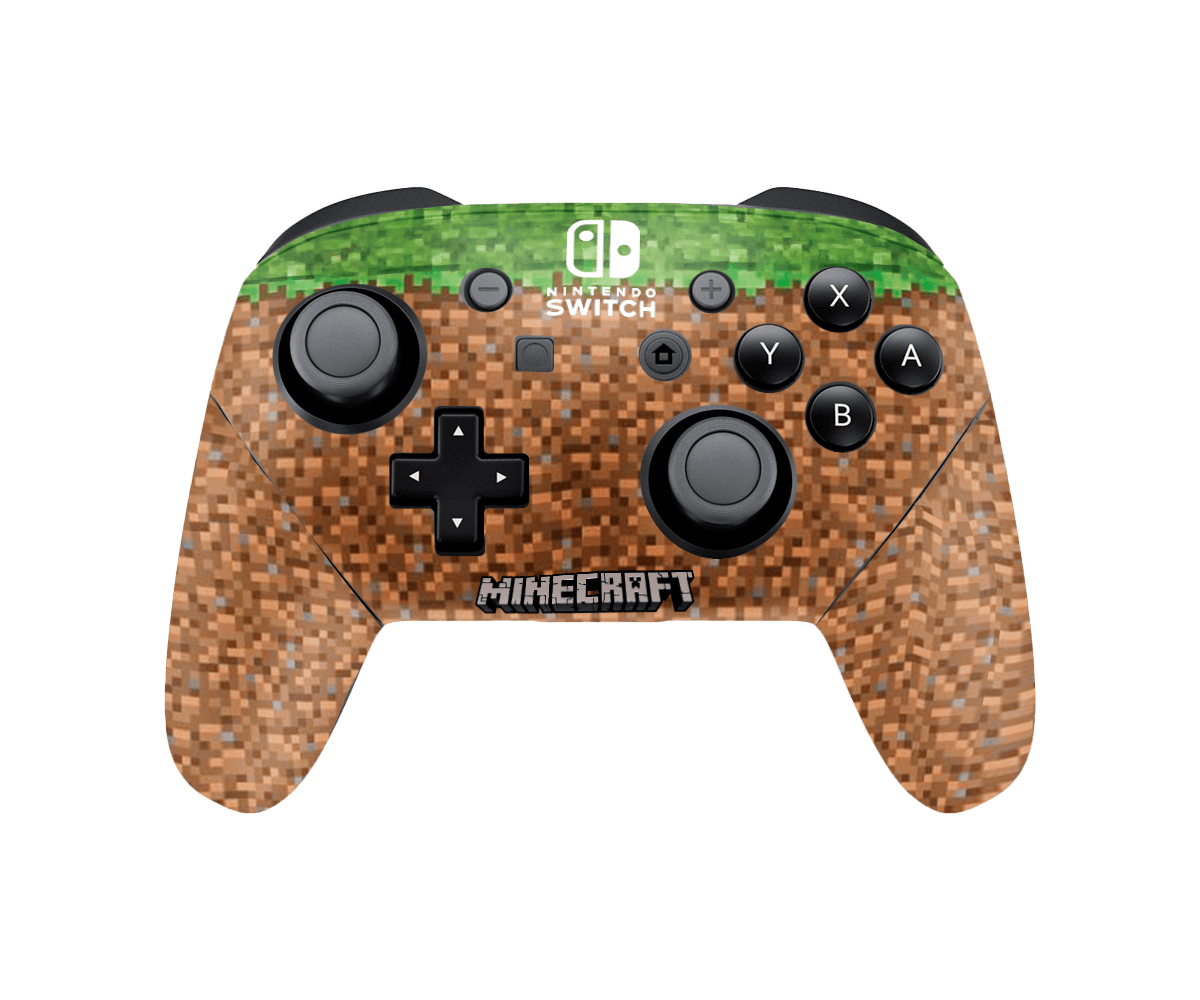 Minecraft Skin Nintendo Switch Pro Controller