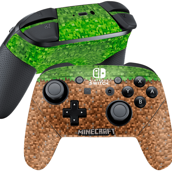 Minecraft Skin Nintendo Switch Pro Controller