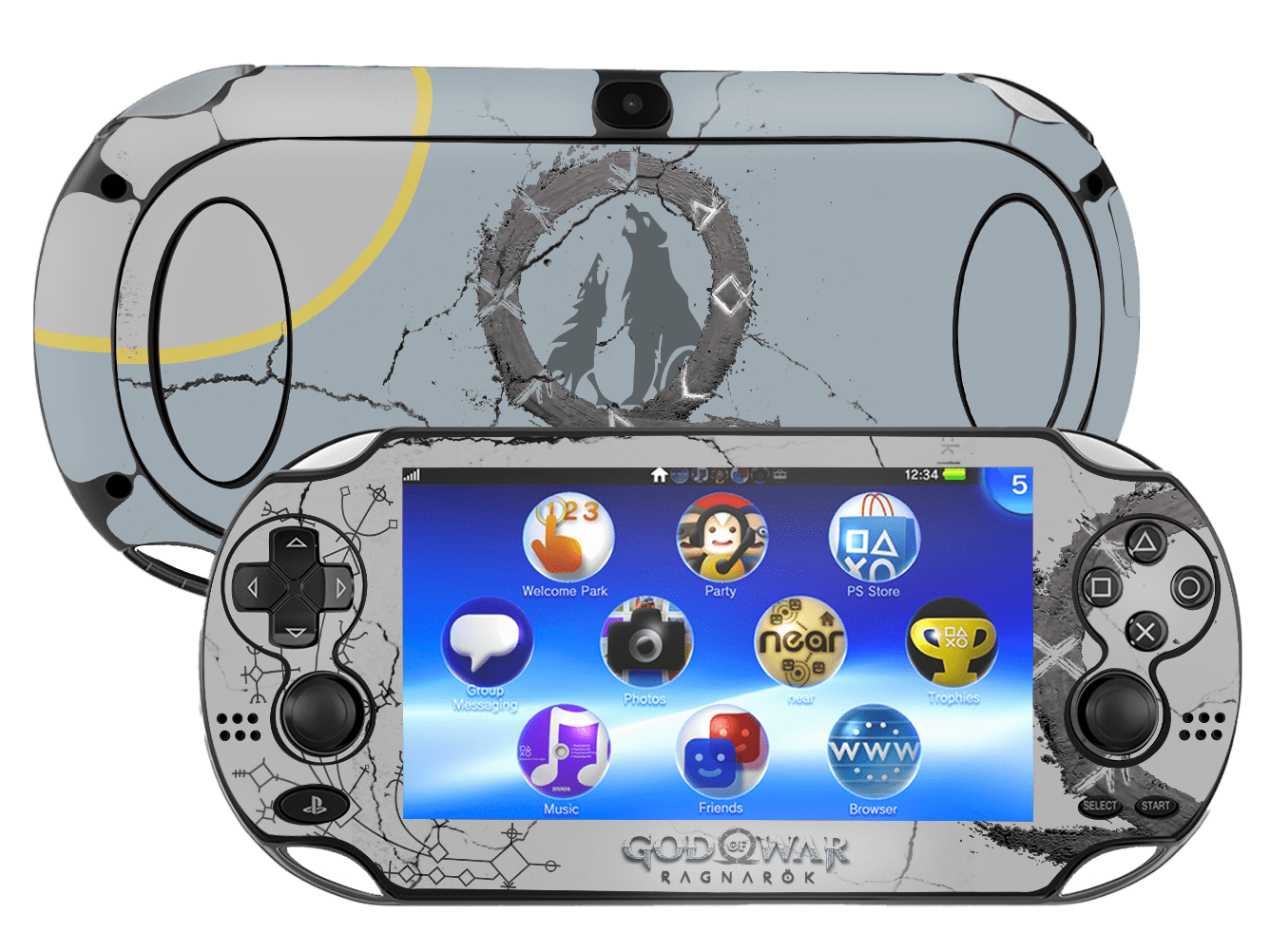 God of War Skin Playstation Portable PSVita Fat