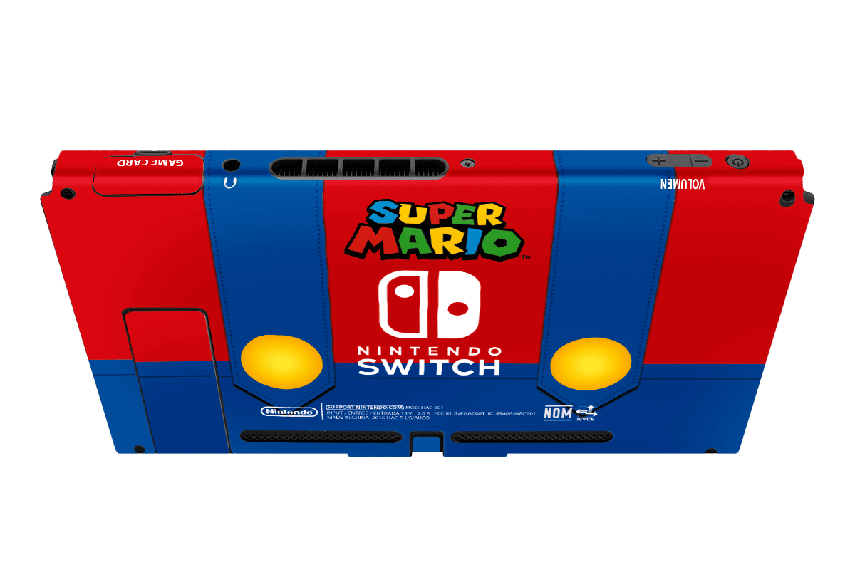 Super Mario Skin Nintendo Switch (2017) Xonebrand