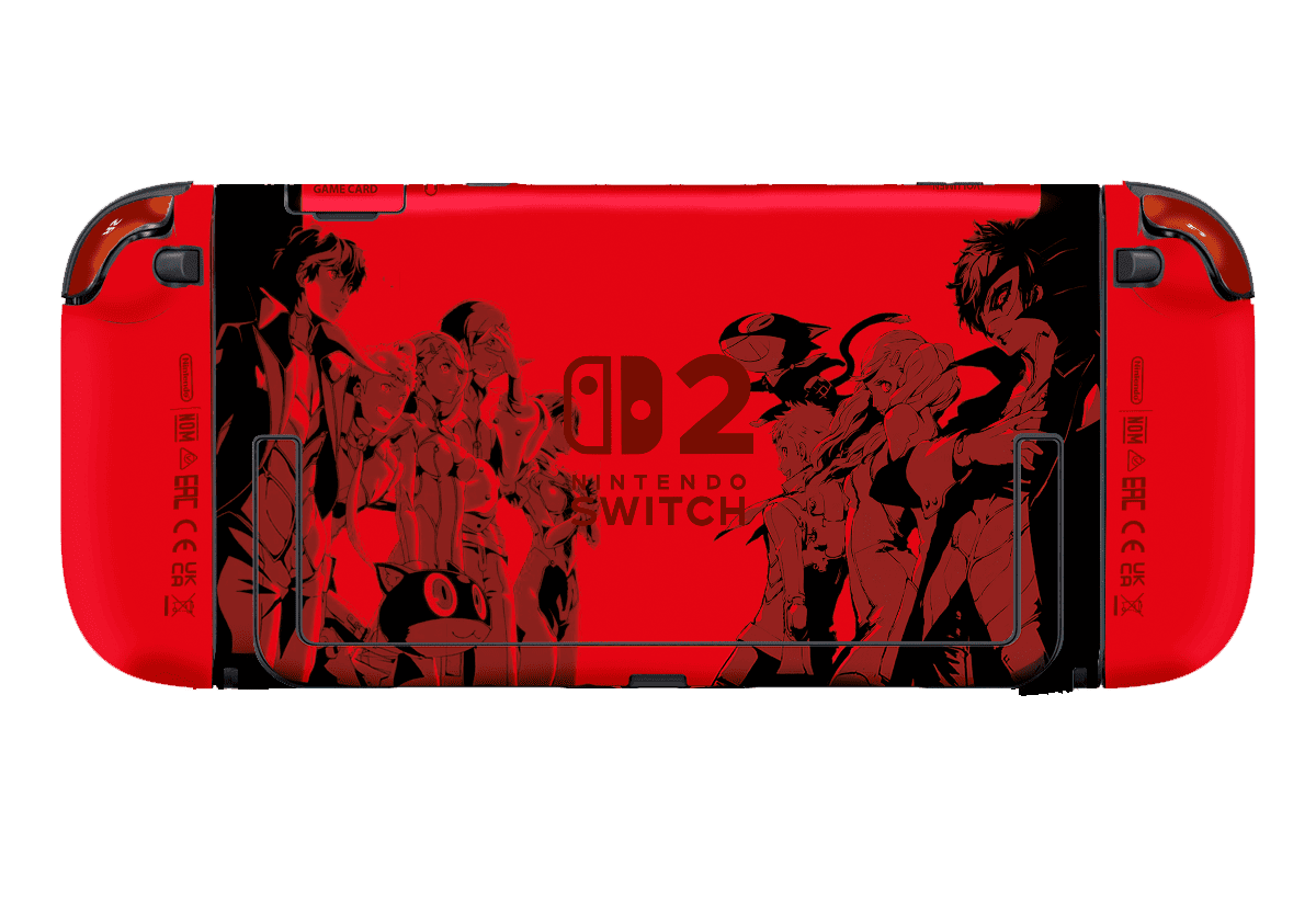 Persona 5 Skin Nintendo Switch 2 (2025) Xonebrand