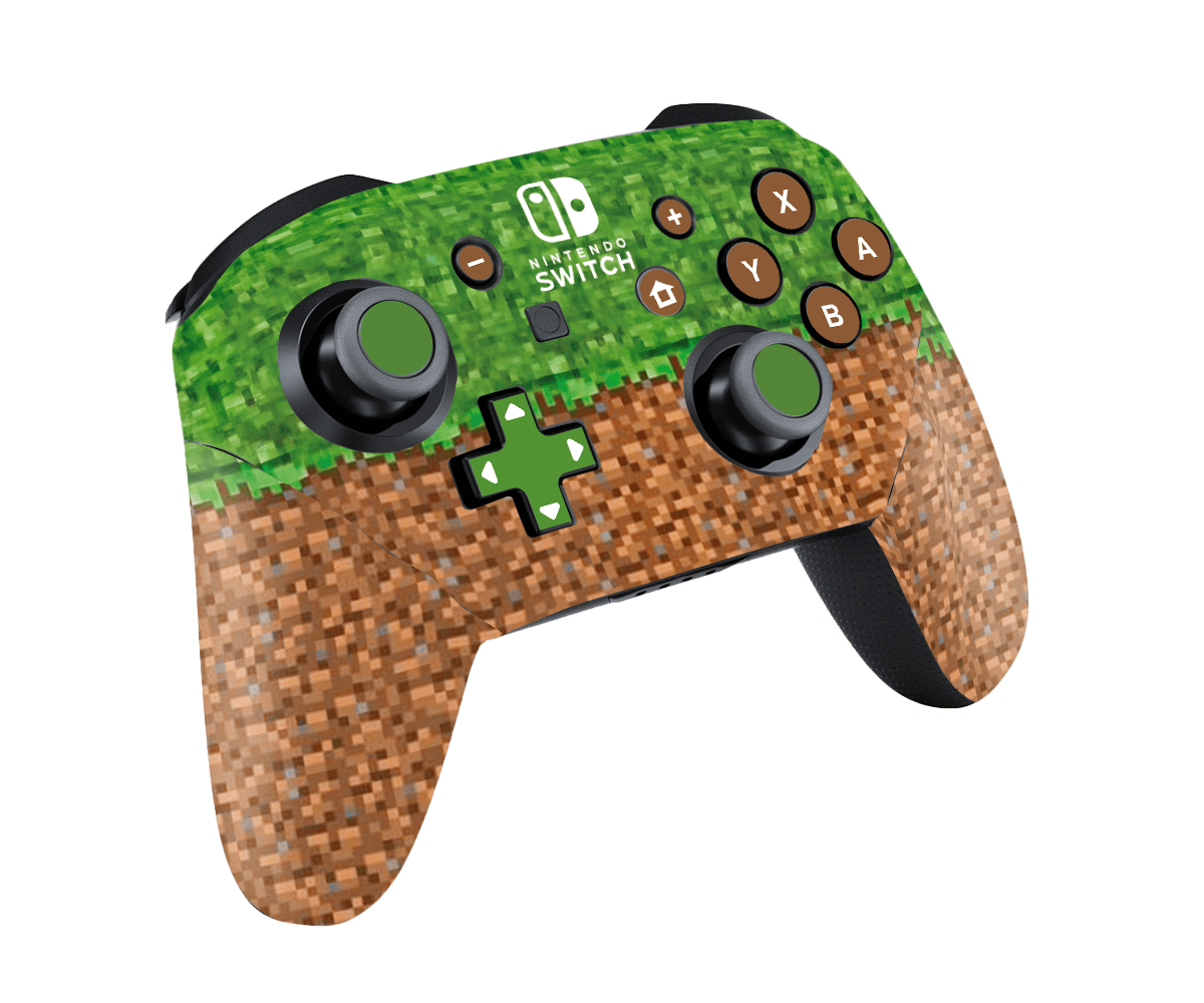 Minecraft Skin Nintendo Switch Pro Controller Xonebrand