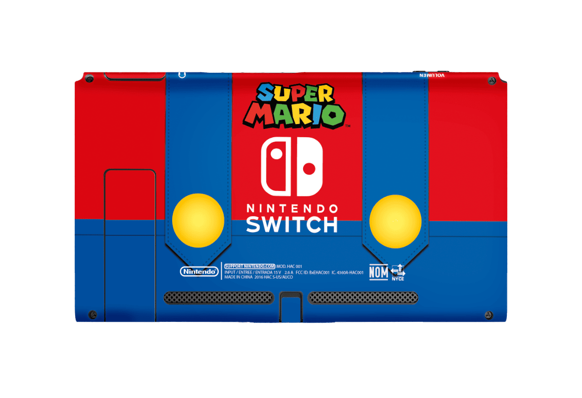 Super Mario Skin Nintendo Switch (2017) Xonebrand