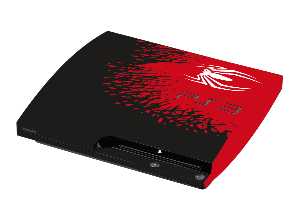 Spiderman 2 Skin Playstation 3 Slim Xonebrand