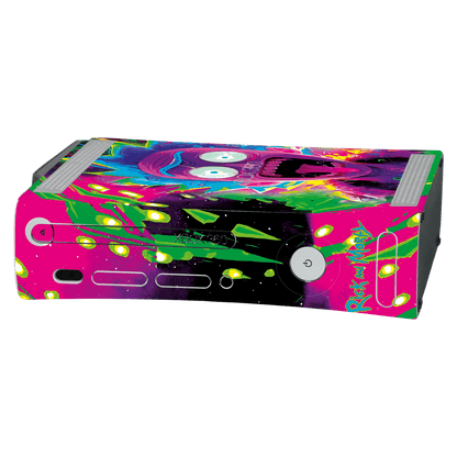 Rick & Morty Xbox 360 Fat Bundle Skin