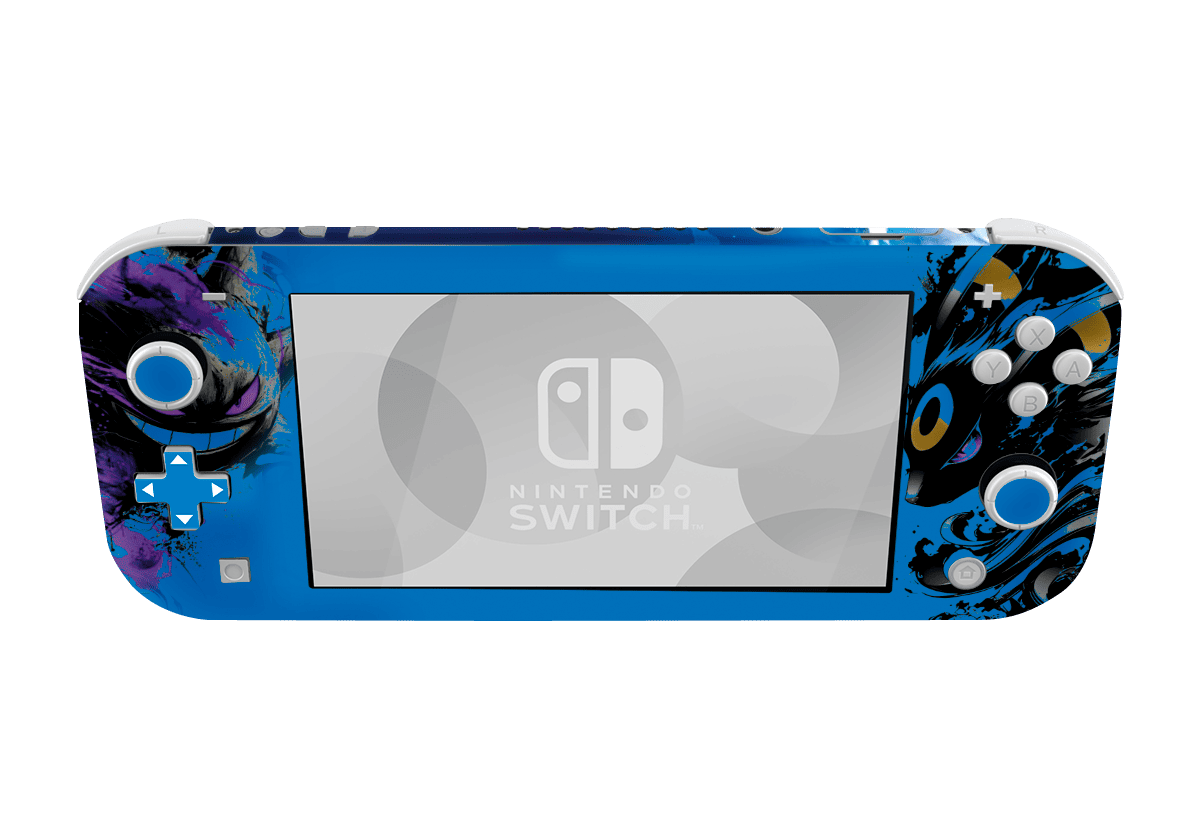Pokemon Gengar vs Umbreon Skin Nintendo Switch Lite Xonebrand