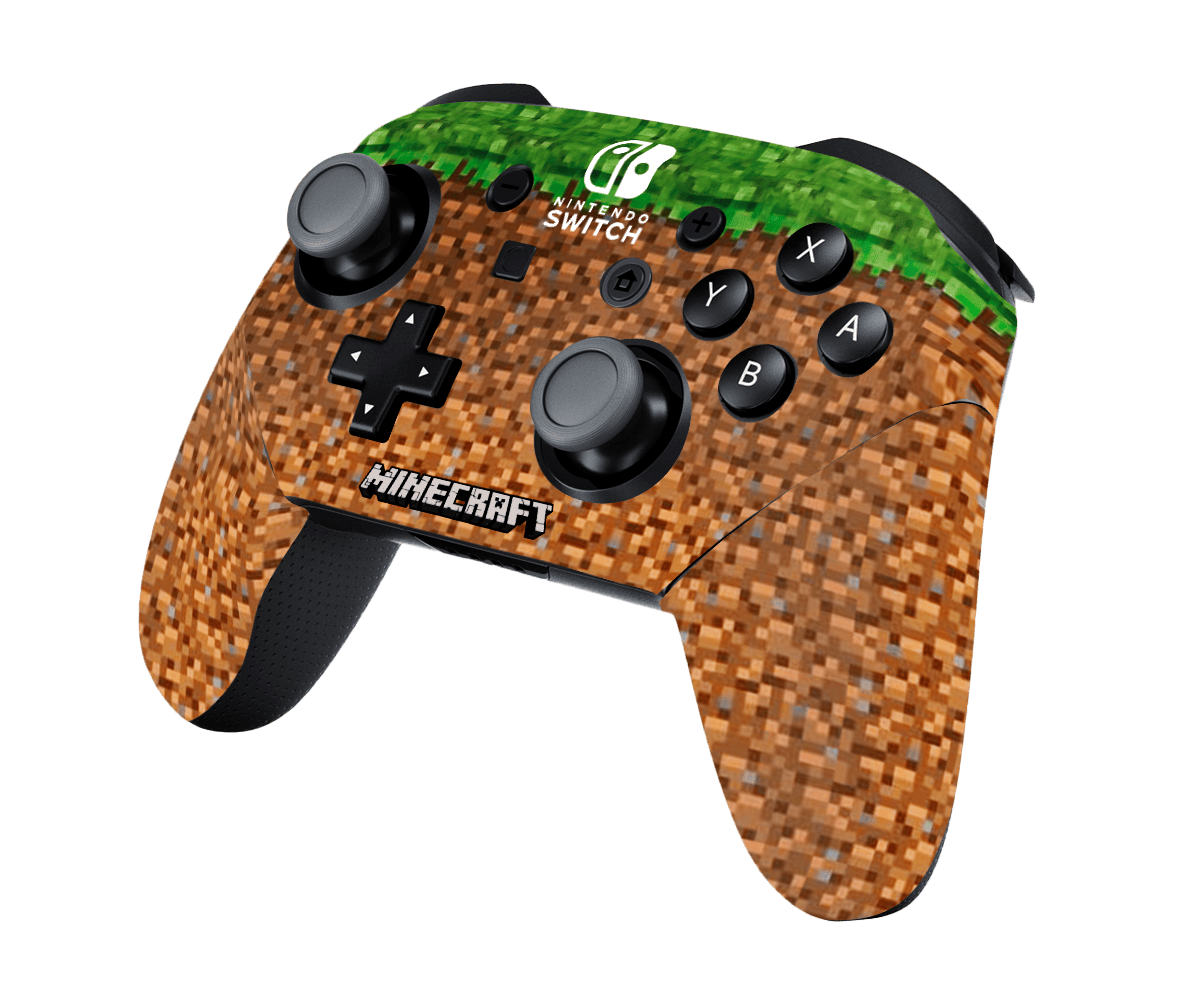 Minecraft Skin Nintendo Switch Pro Controller