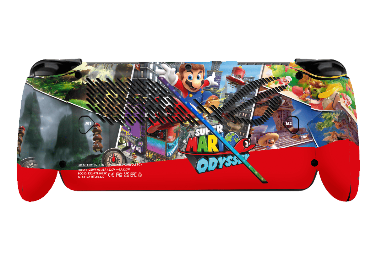 Mario Odyssey Asus ROG Xbox Ally Skin Xonebrand
