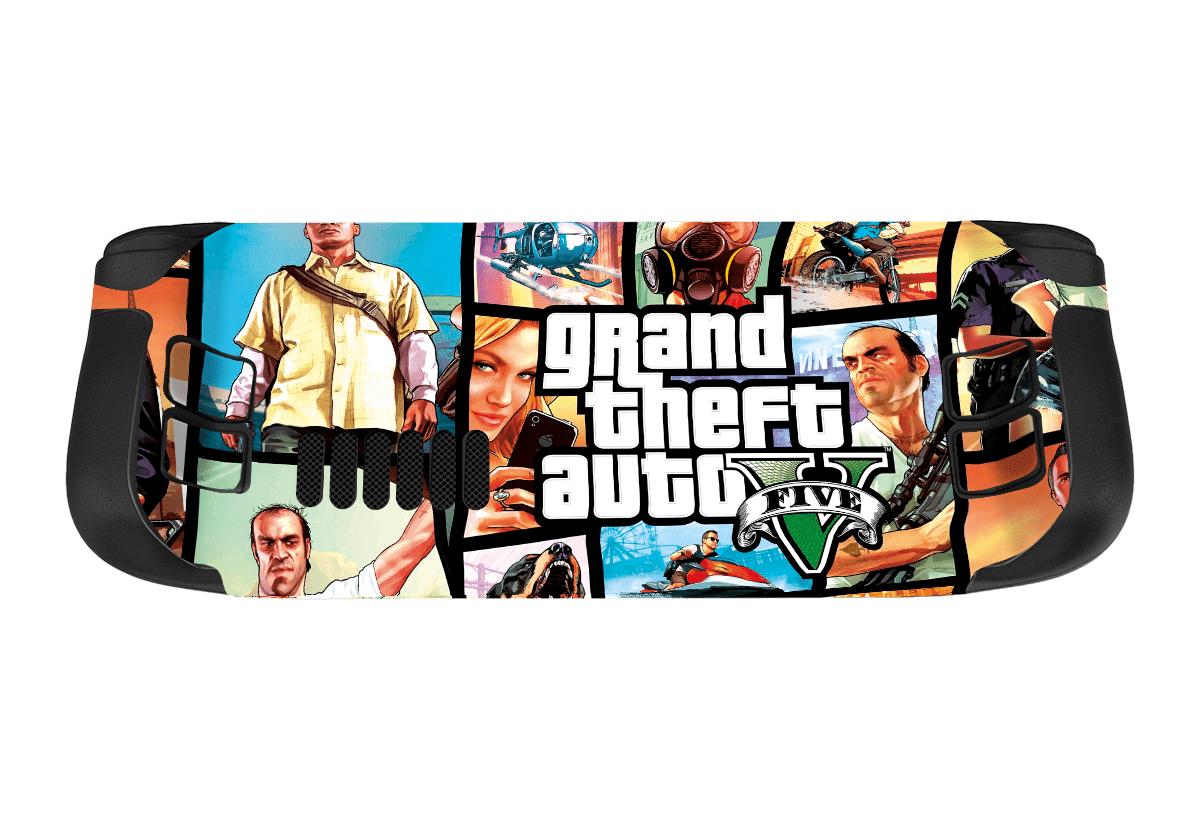 GTA V Steam Deck Handheld Gaming Computer Skin