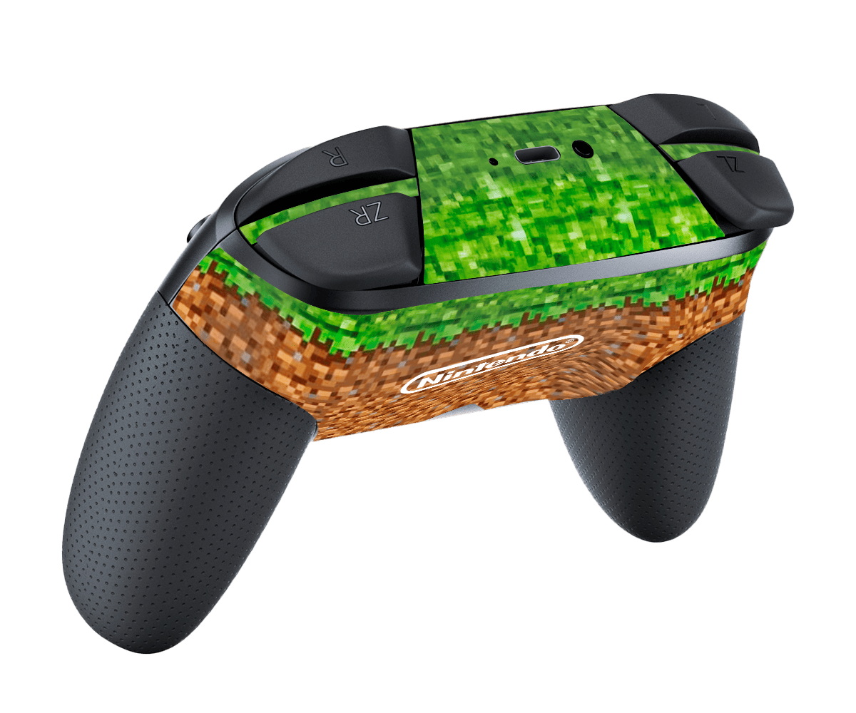 Minecraft Skin Nintendo Switch Pro Controller Xonebrand