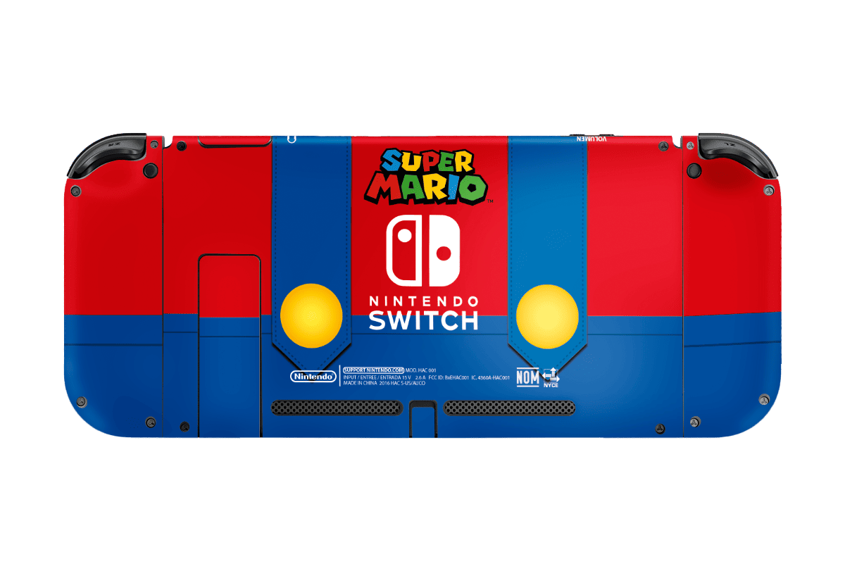 Super Mario Skin Nintendo Switch (2017) Xonebrand