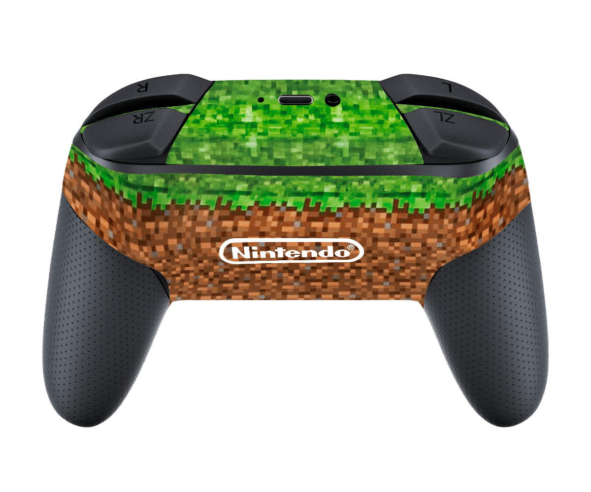 Minecraft Skin Nintendo Switch Pro Controller Xonebrand