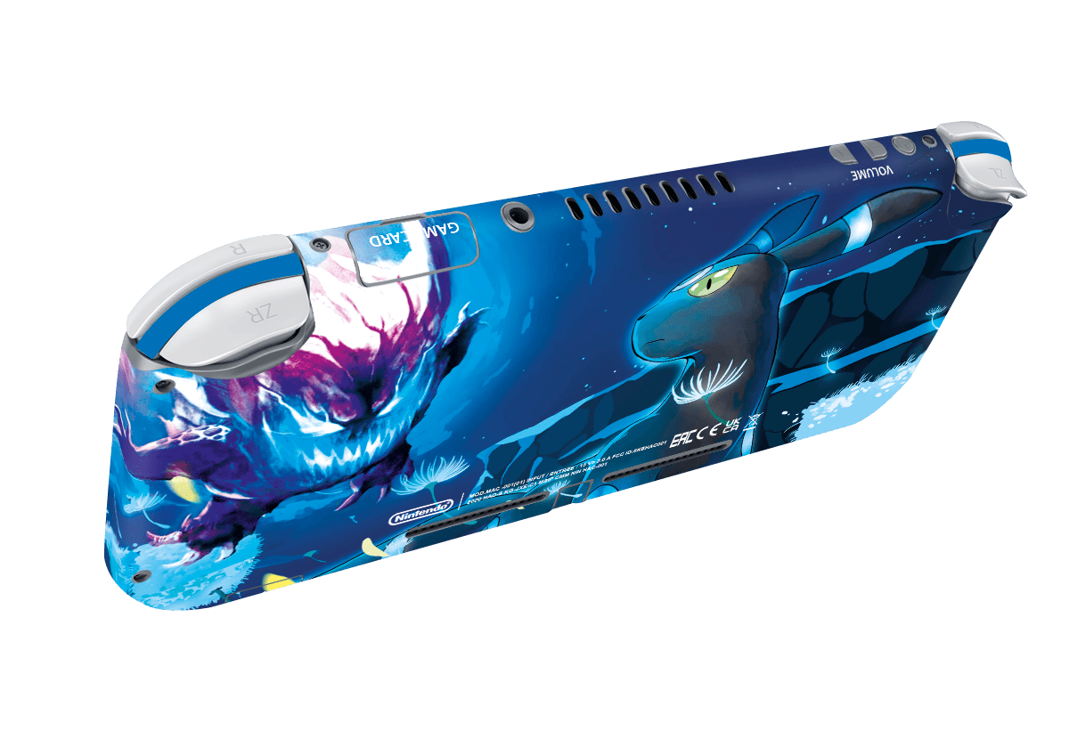 Pokemon Gengar vs Umbreon Skin Nintendo Switch Lite Xonebrand
