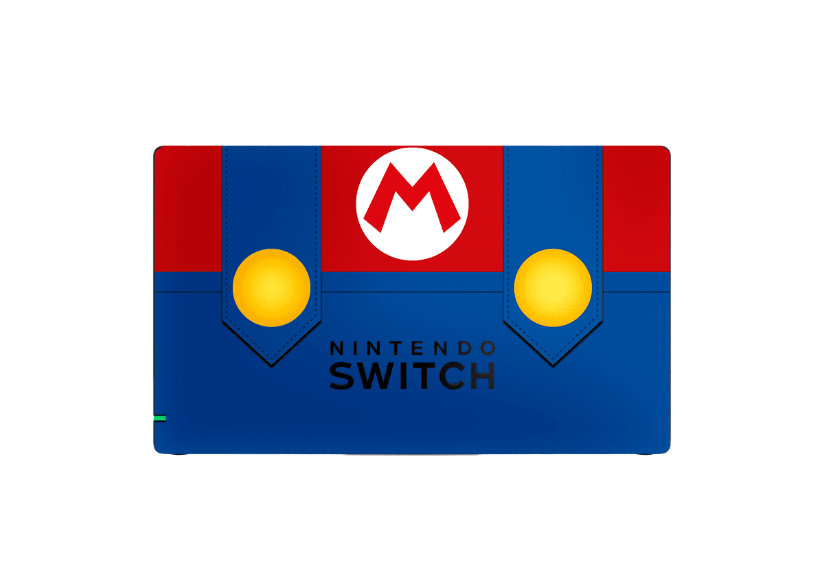 Mario Bros Nintendo Switch Skin