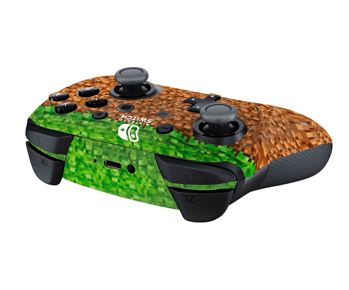 Minecraft Skin Nintendo Switch Pro Controller