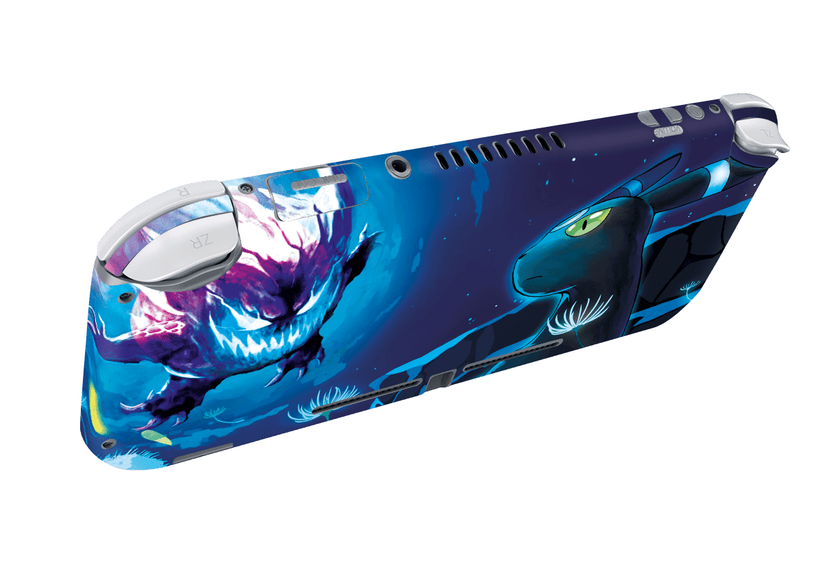 Pokemon Gengar vs Umbreon Skin Nintendo Switch Lite Xonebrand