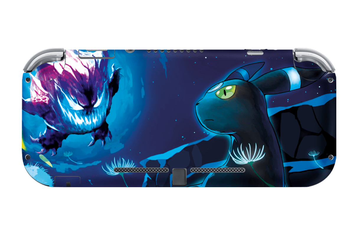 Pokemon Gengar vs Umbreon Nintendo Switch Lite Skin