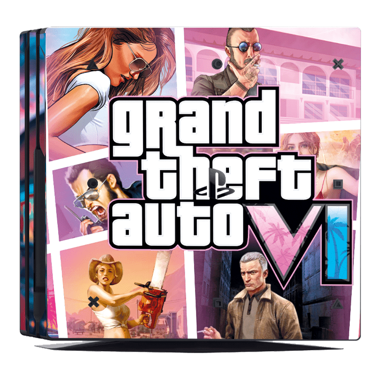 GTA VI Skin Playstation 4 Pro