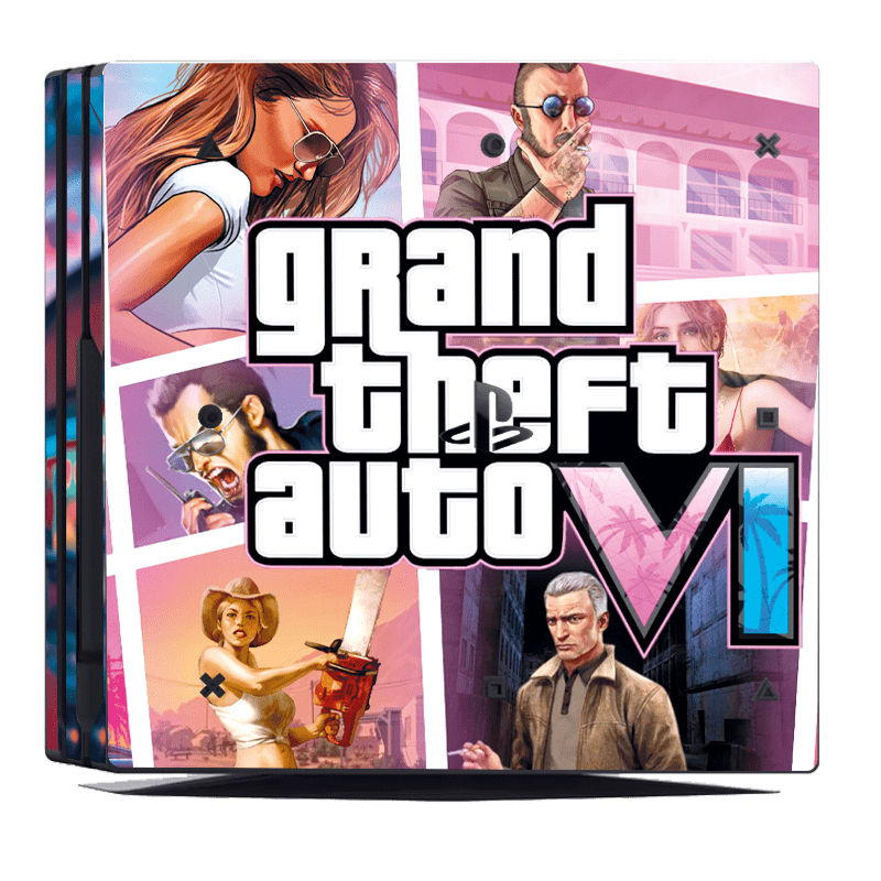 GTA VI PS4 Pro Bundle Skin