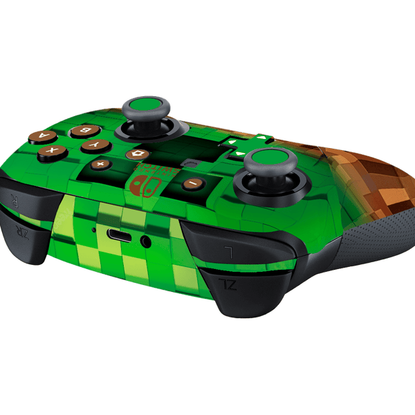 Minecraft Skin Nintendo Switch Pro Controller Xonebrand